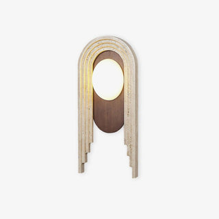 Uloryra Applique Murale Minimaliste en Travertin
