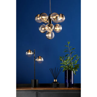 Alnorel Lustre Métal Verre Créativité Individuelle 10 Lumières