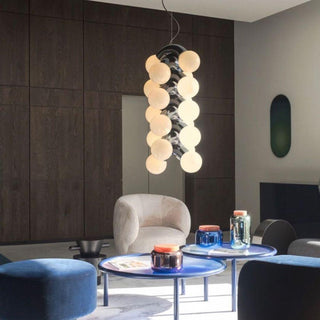 Ermira Suspension en Verre Art Nordique Haut de Gamme