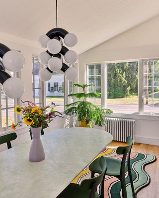 Ermira Suspension en Verre Art Nordique Haut de Gamme
