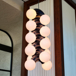 Ermira Suspension en Verre Art Nordique Haut de Gamme