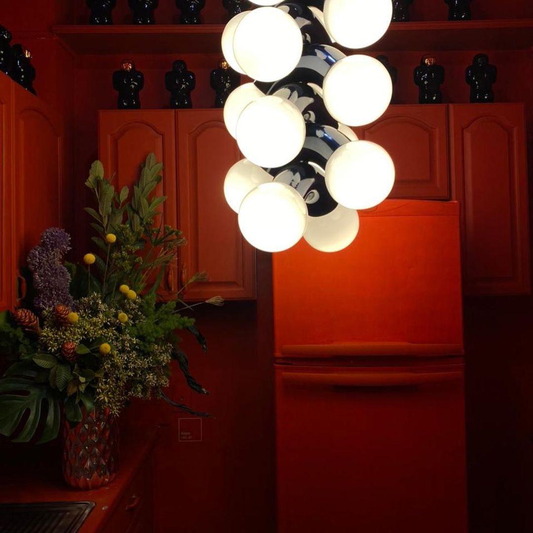 Olvane Suspension en Verre Art Nordique Haut de Gamme