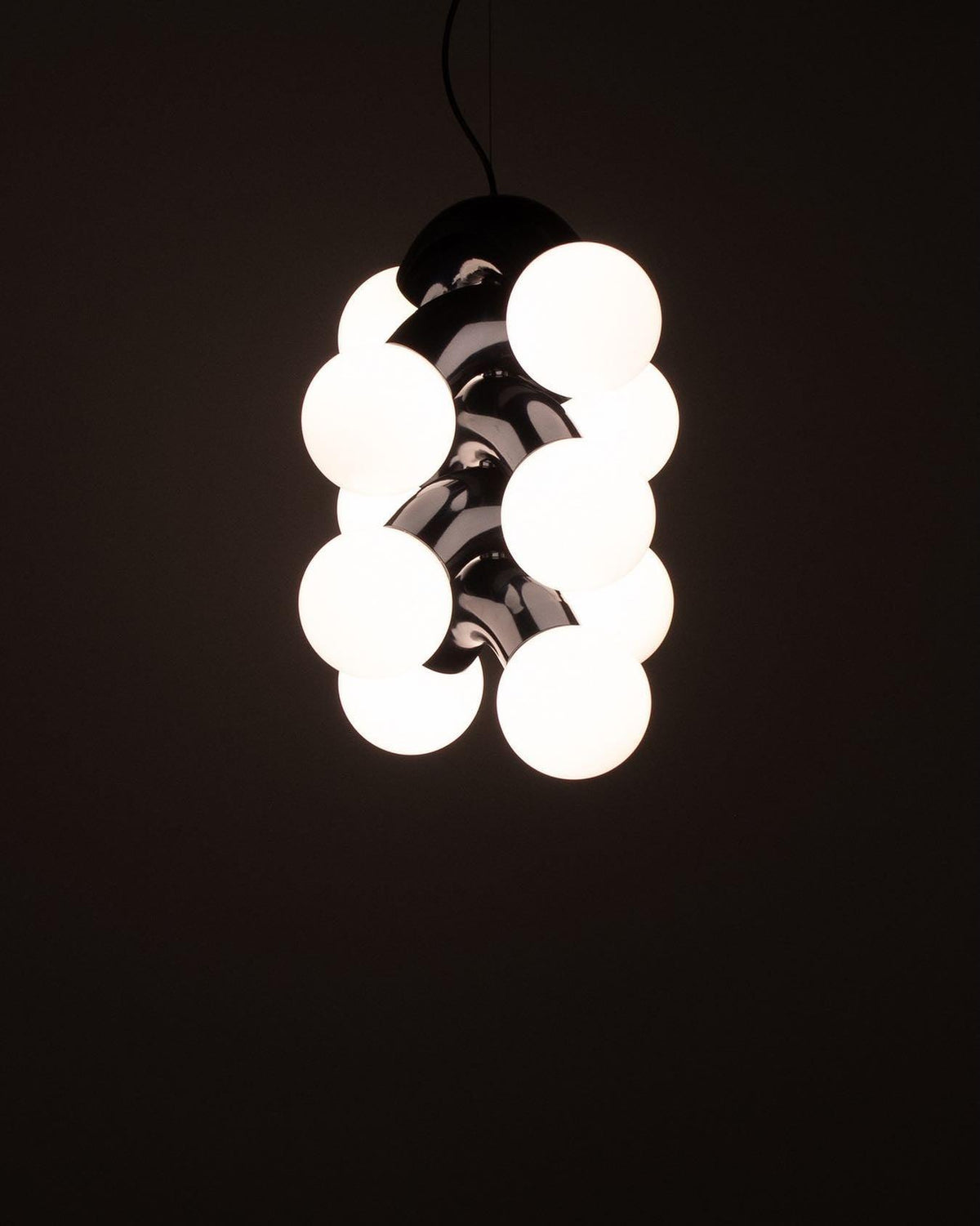 Olvane Suspension en Verre Art Nordique Haut de Gamme