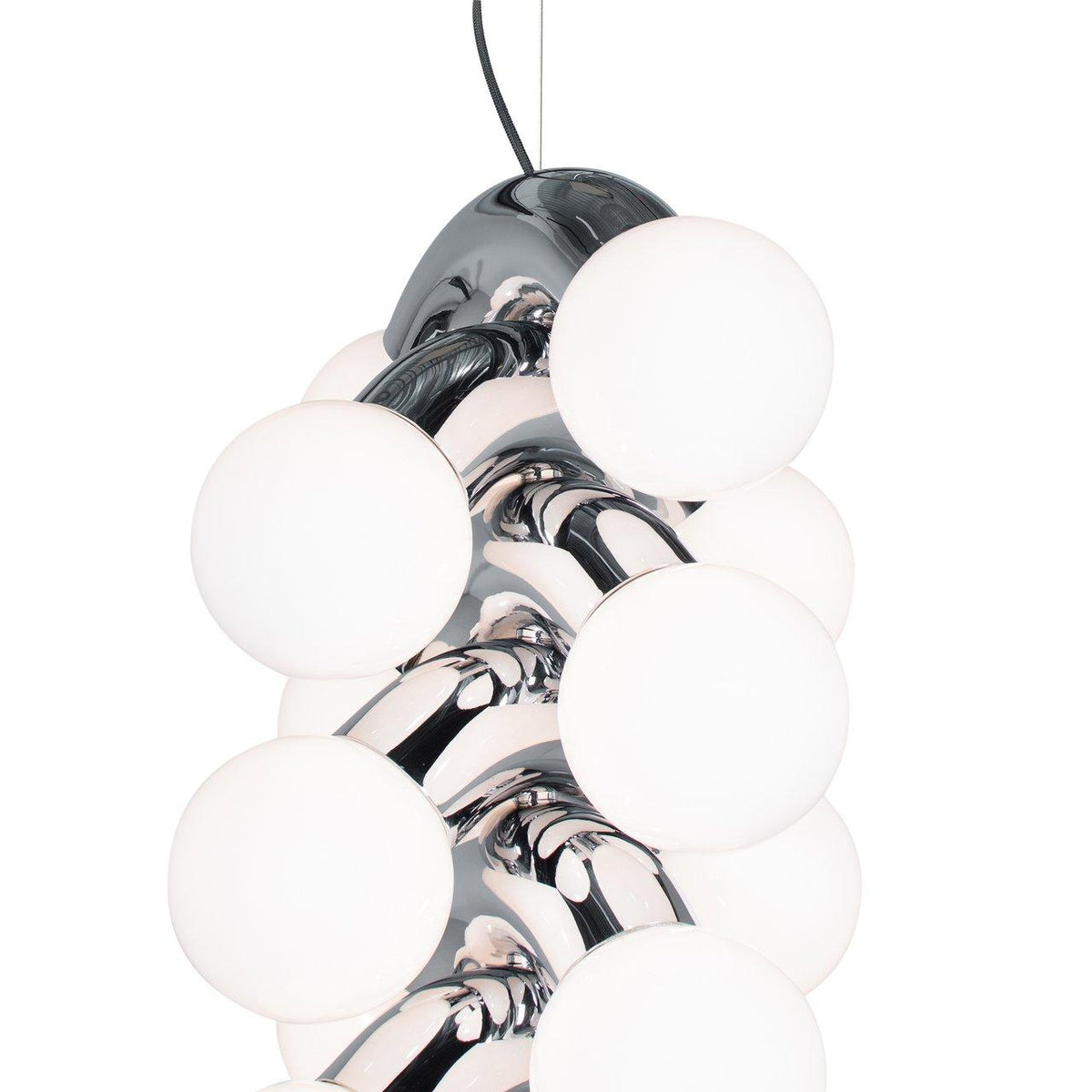 Olvane Suspension en Verre Art Nordique Haut de Gamme
