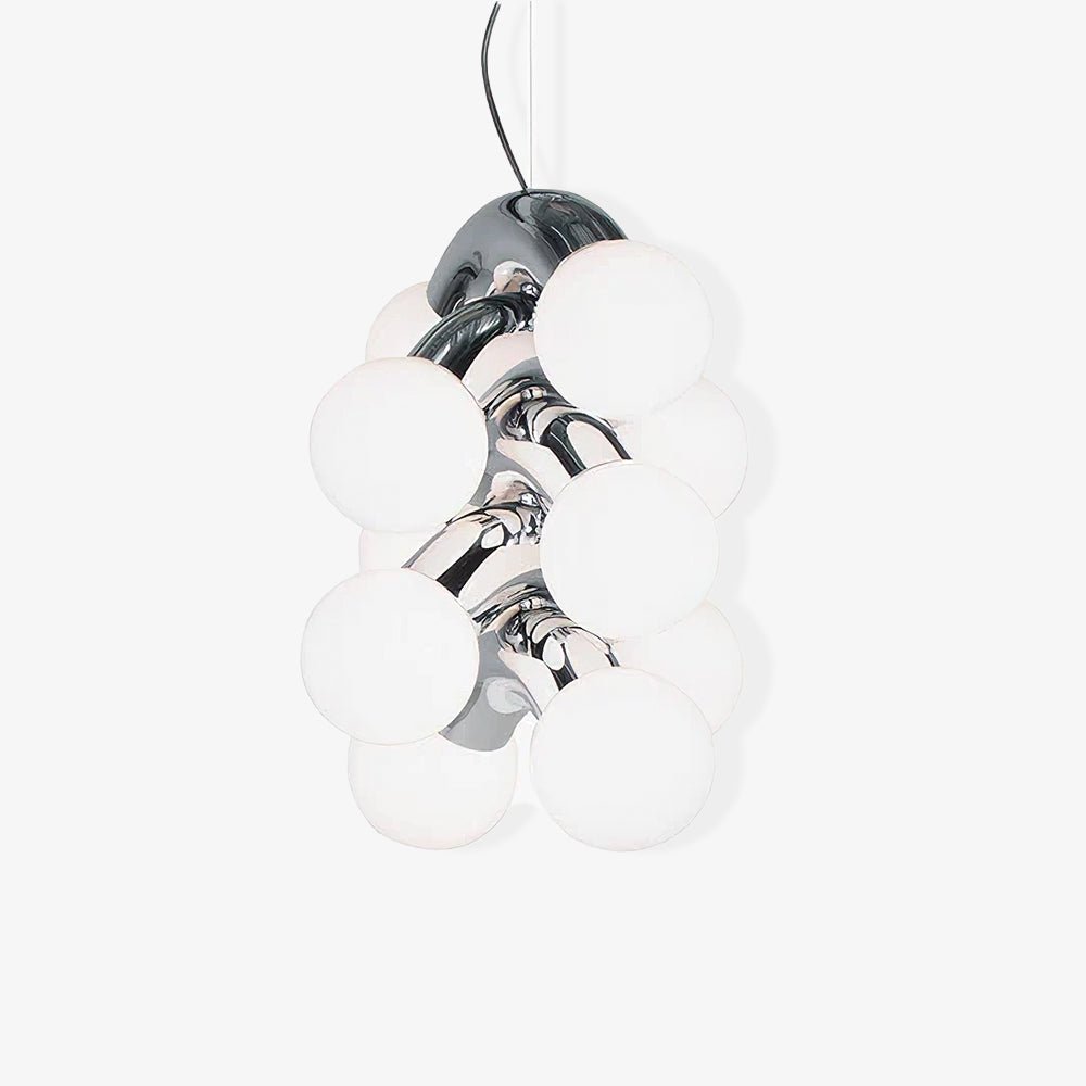 Olvane Suspension en Verre Art Nordique Haut de Gamme