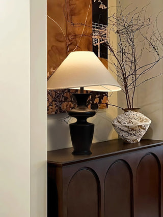 Henry Minimalist Wood Table Lamp-Neutral Decor
