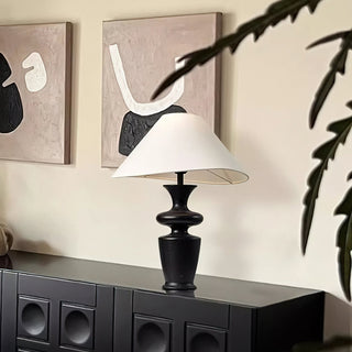 Henry Minimalist Wood Table Lamp-Neutral Decor