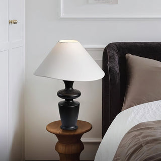Henry Minimalist Wood Table Lamp-Neutral Decor