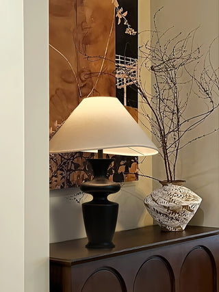 Henry Minimalist Wood Table Lamp-Neutral Decor