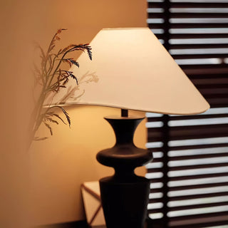 Henry Minimalist Wood Table Lamp-Neutral Decor
