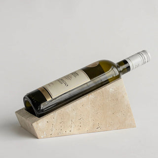 Vino Cantilever Marble Stand-Neutral Decor