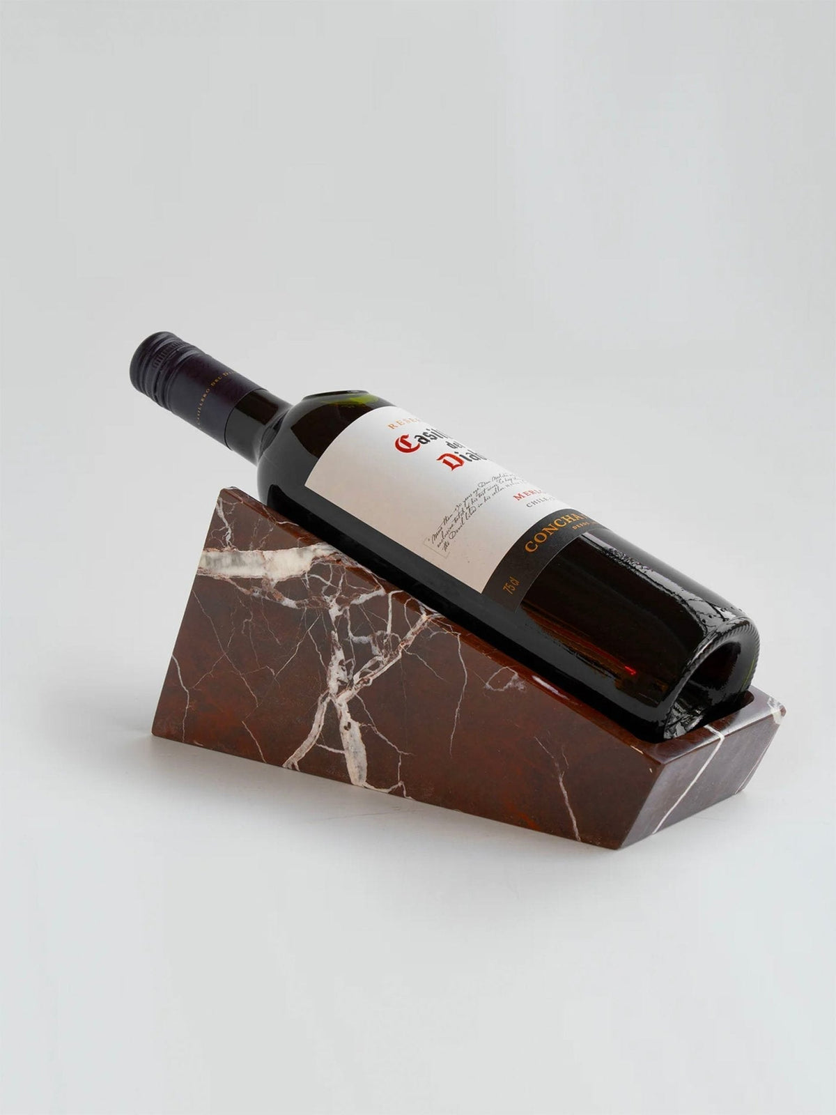 Vino Cantilever Marble Stand-Neutral Decor