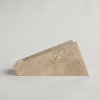 Vino Cantilever Marble Stand-Neutral Decor