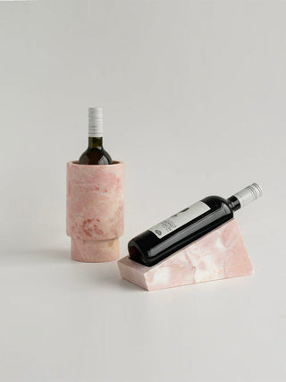 Vino Cantilever Marble Stand-Neutral Decor