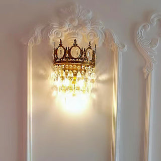 Ulliryra Applique Murale Cristal Vintage