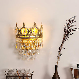 Ulliryra Applique Murale Cristal Vintage