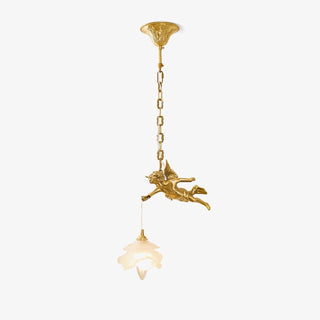 Solene Suspension Luxe en Laiton