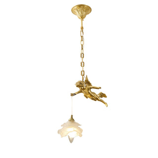 Solene Suspension Luxe en Laiton