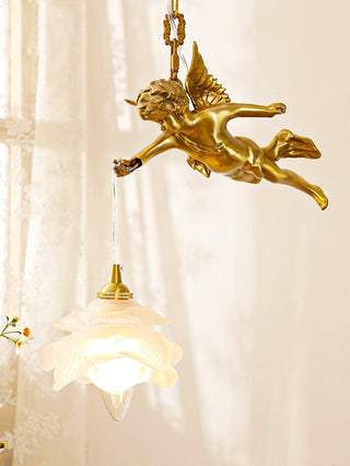 Solene Suspension Luxe en Laiton
