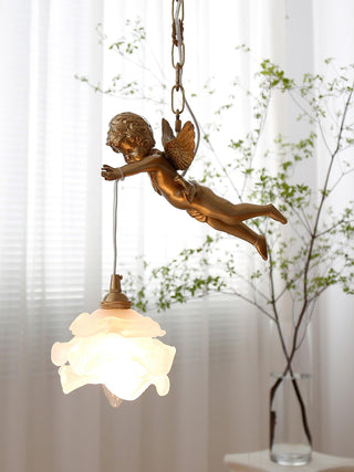 Solene Suspension Luxe en Laiton