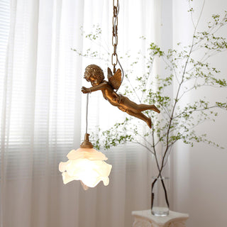 Solene Suspension Luxe en Laiton