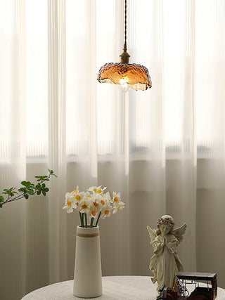 Lioracr Suspension en Verre Vintage
