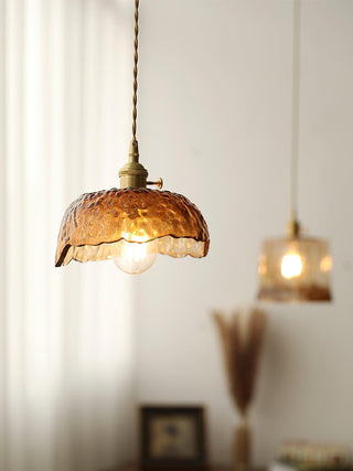 Lioracr Suspension en Verre Vintage