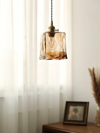 Lioracr Suspension en Verre Vintage
