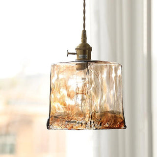 Lioracr Suspension en Verre Vintage