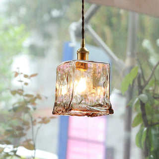 Lioracr Suspension en Verre Vintage