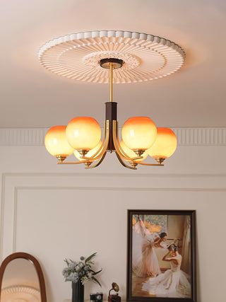Caliriel Lustre Vintage Globe Caramel