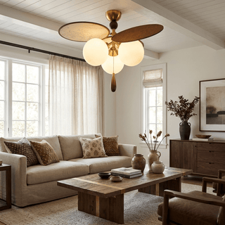 Vintage Floral Disc Ceiling Light-Neutral Decor