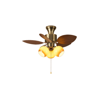 Plafonnier Ventilateur Gulliver Feuille Vintage
