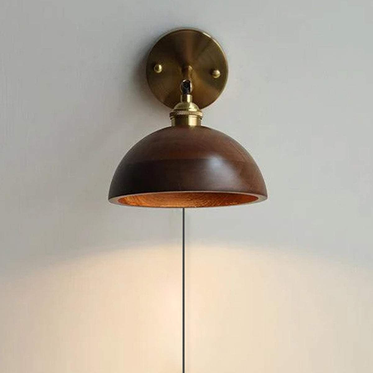 Lumocse Applique Murale Vintage en Bois