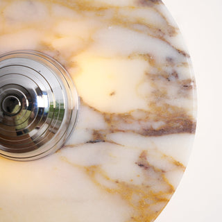 Sfera Applique Murale Moderne LED Disque en Marbre-Luire