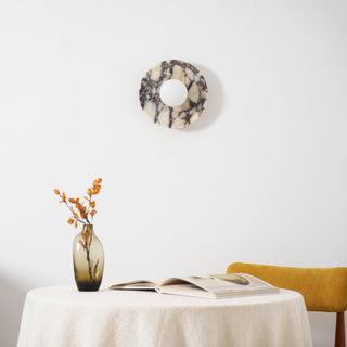 Cacariel Applique Murale Minimaliste Marbre Verre