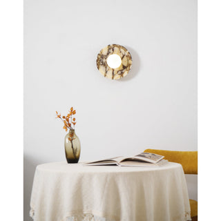 Cacariel Applique Murale Minimaliste Marbre Verre