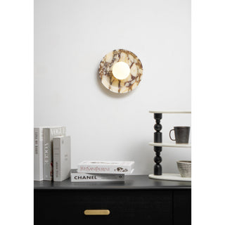 Cacariel Applique Murale Minimaliste Marbre Verre