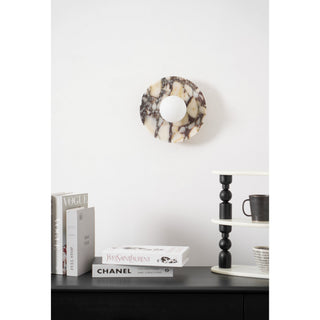 Cacariel Applique Murale Minimaliste Marbre Verre
