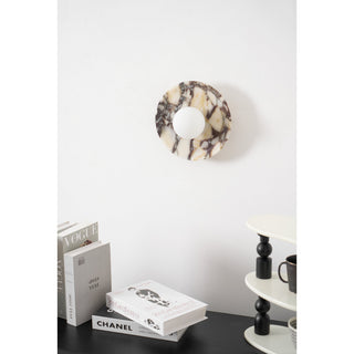 Cacariel Applique Murale Minimaliste Marbre Verre