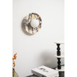 Cacariel Applique Murale Minimaliste Marbre Verre