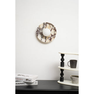 Cacariel Applique Murale Minimaliste Marbre Verre