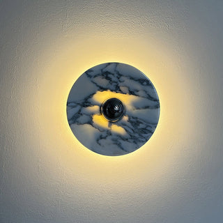 Sfera Applique Murale Moderne LED Disque en Marbre-Luire