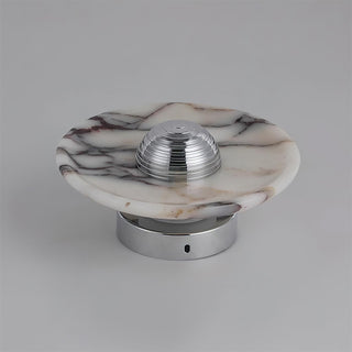 Sfera Applique Murale Moderne LED Disque en Marbre-Luire