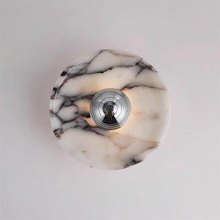 Sfera Applique Murale Moderne LED Disque en Marbre-Luire