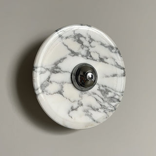 Sfera Applique Murale Moderne LED Disque en Marbre-Luire