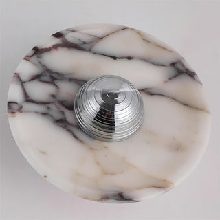 Sfera Applique Murale Moderne LED Disque en Marbre-Luire