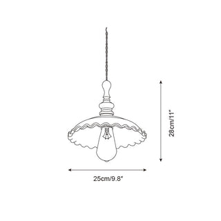 Violla Suspension Céramique Vintage-Luire