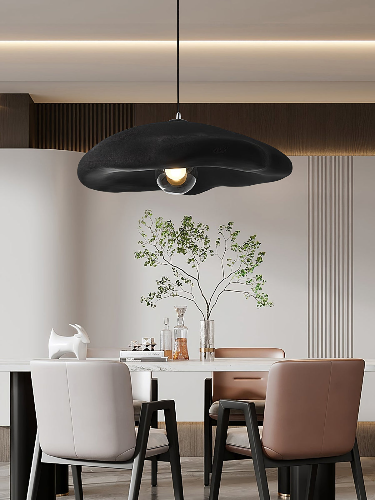 Lioreris Suspension Moderne Artistique en Plastique