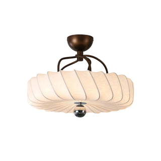 Zelore Tourbillon Tissu Bronze Suspension Lumière